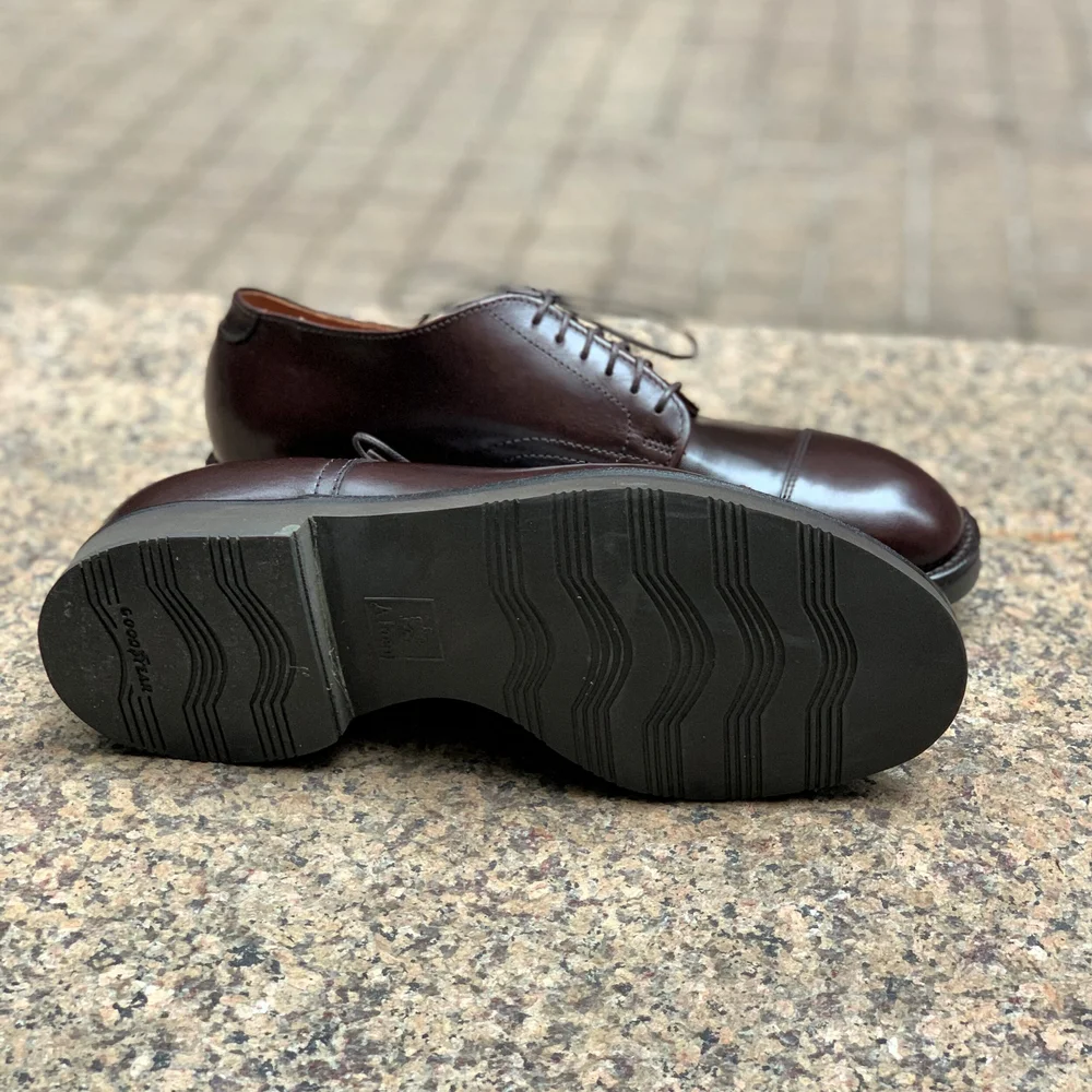 5583 Burgundy Calfskin — mouldedshoe
